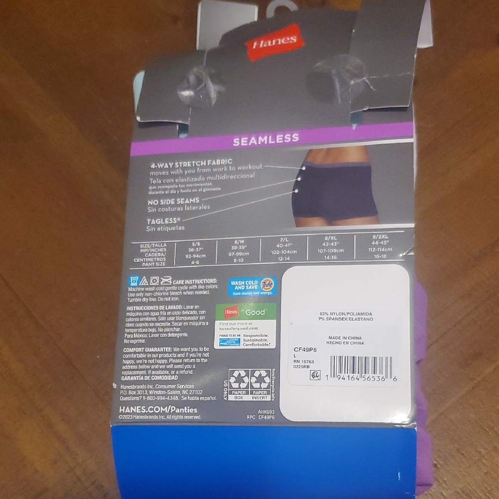 Hanes Seamless Boyshorts - Multi Color - Picture 6 of 7